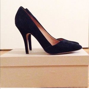 Madewell Mira Black Heels size 6